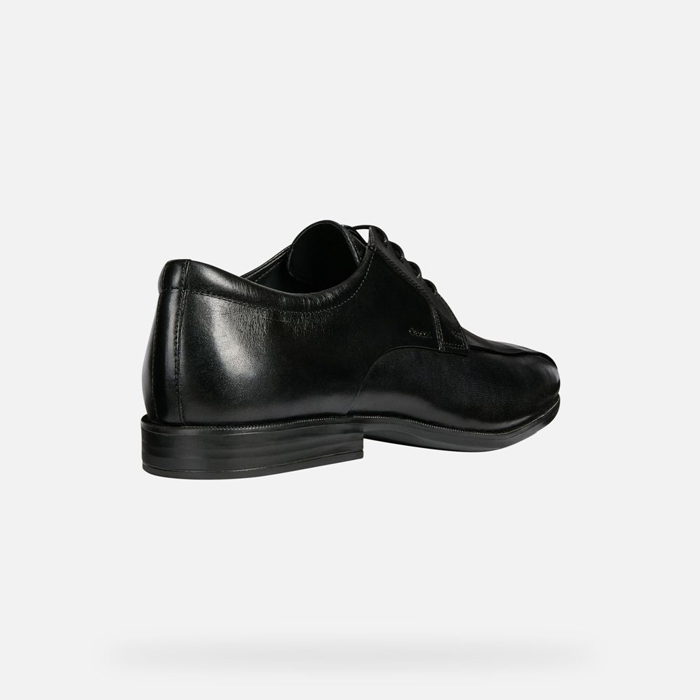 Geox Erkek Resmi Ayakkabı Siyah - Calgary - NSQ-694807